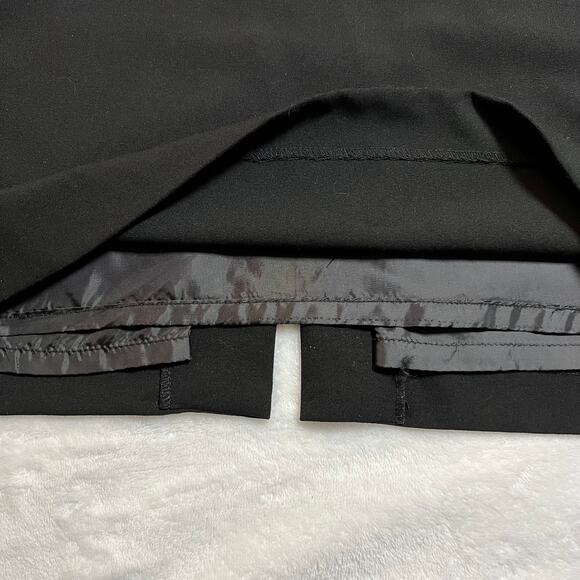 Calvin Klein Cowl Neck Sheath Dress Size 10 Cap Sleeve Knee Length Career - Picture 6 of 11